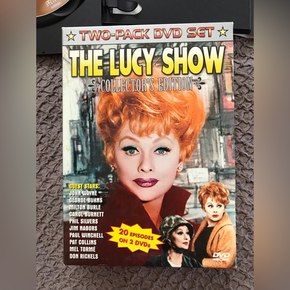3 for $10 The Lucy Show collectors edition 20 shows on 2 DVD w/ Lucille Ball EUC